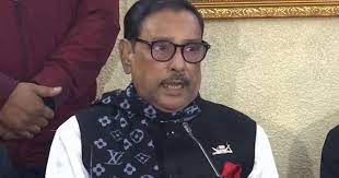 সংসদে বিরোধী দল জাতীয় পার্টি: ওবায়দুল কাদের