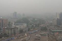 আজ বায়ুদূষণে ঢাকার অবস্থান নবম