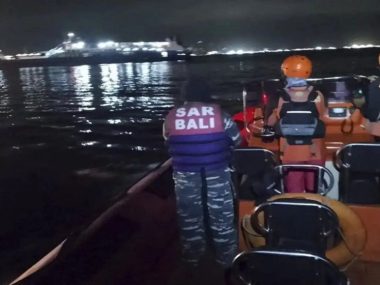 বালি দ্বীপে ফেরি ডুবি