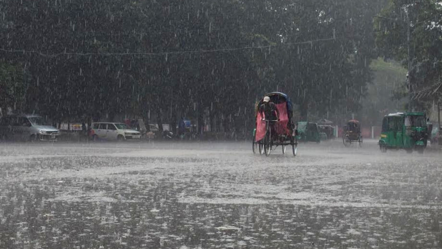 যেসব অঞ্চলে ভারি বৃষ্টিপাত ও ভূমিধ্বসের শঙ্কা