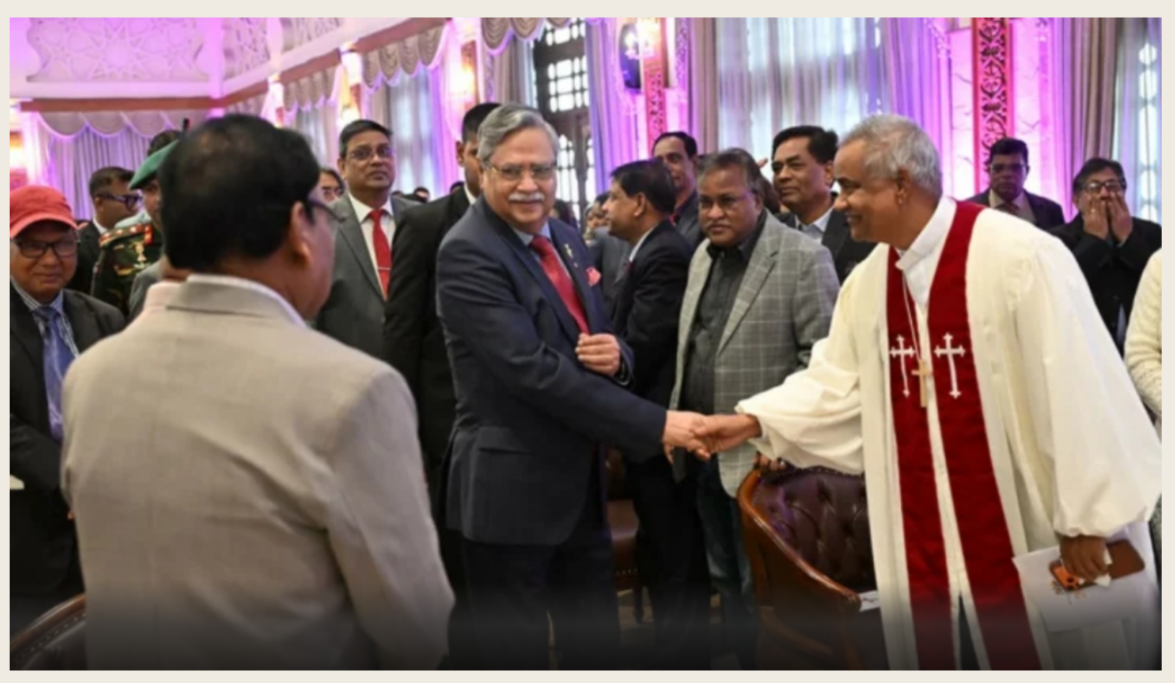 বড়দিন উপলক্ষে খ্রিষ্টান ধর্মাবলম্বীদের সঙ্গে রাষ্ট্রপতির শুভেচ্ছা বিনিময়