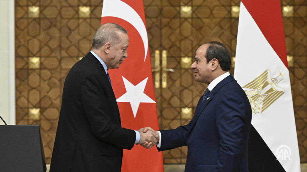 মিশর সফরে তুরস্কের প্রেসিডেন্ট রিসেপ তাইয়্যেব এরদোয়ান