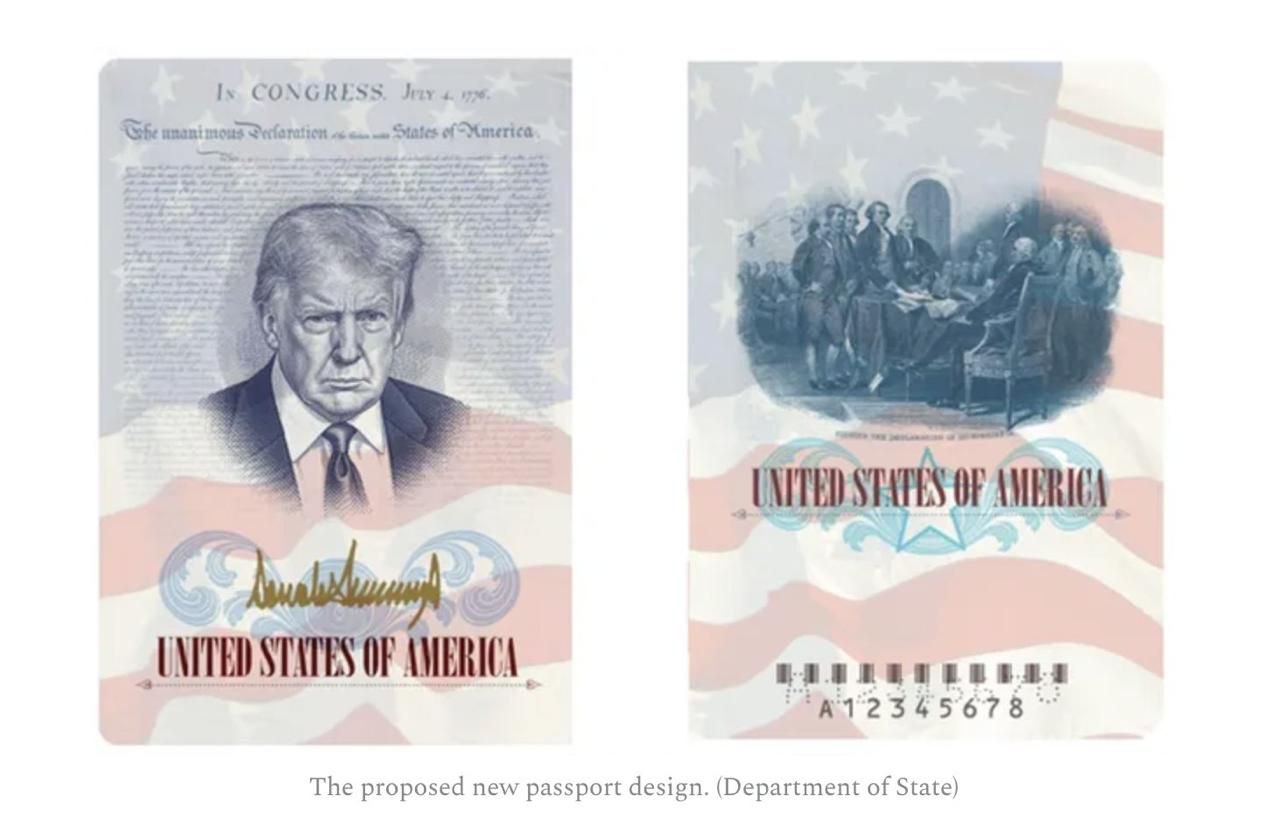 মার্কিন পাসপোর্টে যুক্ত হচ্ছে ডোনাল্ড ট্রাম্পের ছবি?